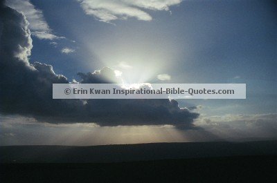 Afternoon Sun As Seen From Mount Arbel, Israel